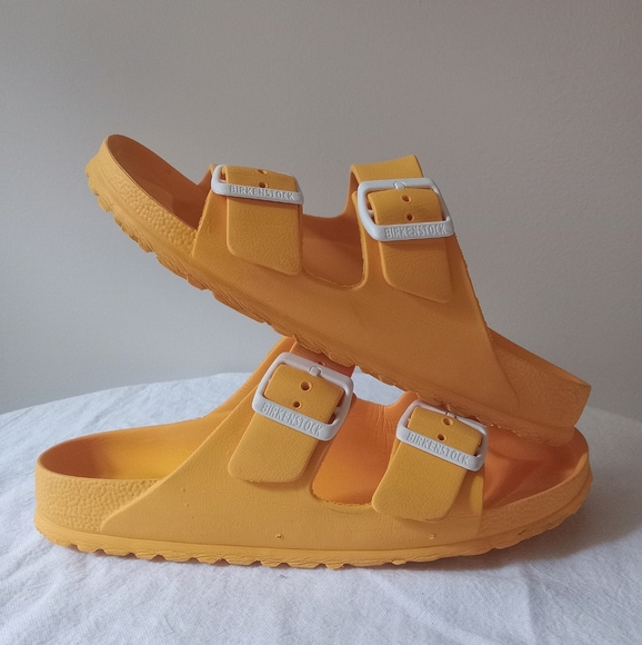Birkenstock Shoes - Golden Yellow Birkenstocks EVA